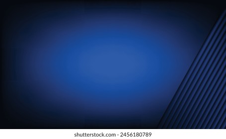 Blue gradient background with lines pattern
