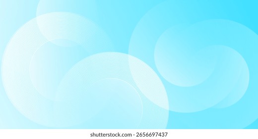 Fondo degradado azul. Anuncio azul minimalista suave en Ilustración vectorial
