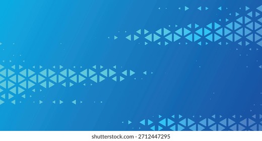 Blauer Farbverlauf-Hintergrund mit moderner abstrakter Formdekoration. Einfaches Hintergrundkonzept für Cover, Broschüren, Banner, Zertifikate und Präsentationen. EPS 7