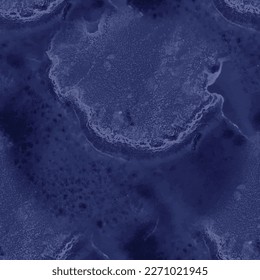 Blue Gradient Background. Navy Rock Wall. Blue Marble Tile Pattern. Denim Alcohol Ink Background. Navy Sea Marble Watercolor. Light Elegant Granite. Water Color Splash Ocean. Vector Seamless Sea Foam