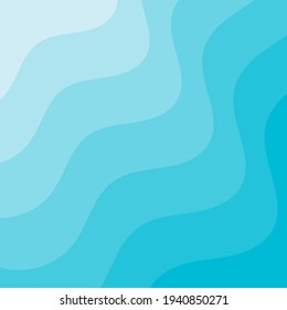 Blue gradient background. Organic shape. Abstract background. Vector geometric elements.