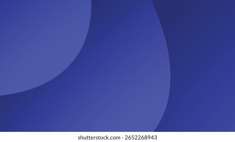 Blue Gradient Background with Paper Cut Style Layers for Modern Elegant and Abstract Design Projects