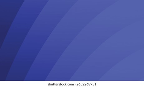 Blue Gradient Background with Paper Cut Style Layers for Modern Elegant and Abstract Design Projects