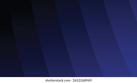 Blue Gradient Background with Paper Cut Style Layers for Modern Elegant and Abstract Design Projects