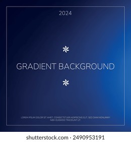 Blue Gradient Background Perfect for Magazine Layouts and Editorial Designs