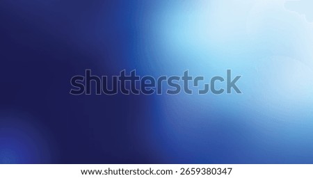 Blue Gradient Background - Smooth Color Transition from Deep Navy to Light Blue Abstract Design