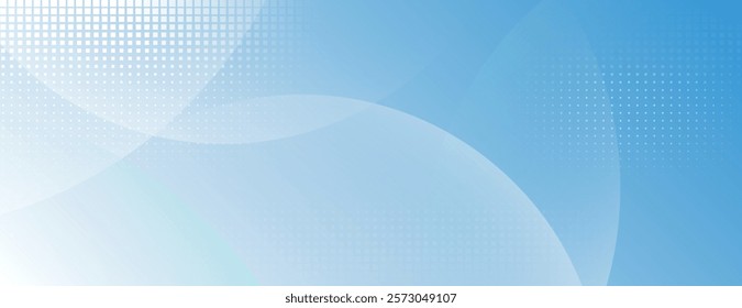A blue, blue gradient background with a smooth texture and dotted pattern, creating a modern, abstract background design. Gradient patterned background vector. Blue background.