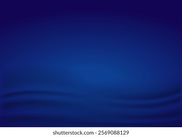 Blue gradient background with soft wavy lines, featuring a modern and minimalist design