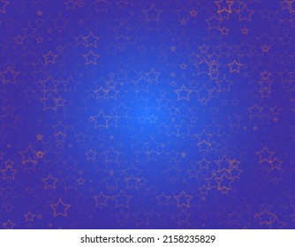 Blue Gradient Background With Star Texture Vector Editable Artwork