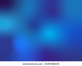 Plano De Fundo De Gradiente Azul, Plano De Fundo Azul Com Três Sombras Azuis 