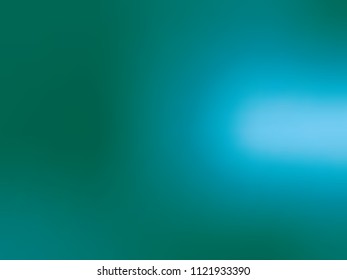 Blue gradient background. Vector illustration. Bright pattern with a smooth flow of shades of blue and green. To create modern layouts, posters, backs, covers, phone screensavers, social networks