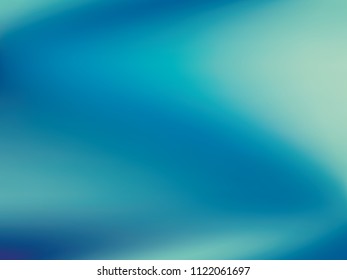 Blue gradient background. Vector illustration. Bright pattern with a smooth flow of shades of  blue color. To create modern layouts, posters, backs, covers, phone screensavers, social networks 