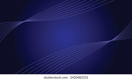 Blue gradient background vector image for wallpaper or backdrop presentation 