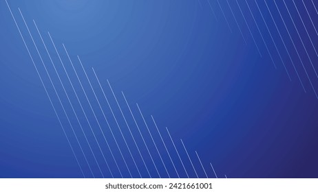 Blue gradient background vector image for wallpaper or backdrop presentation 
