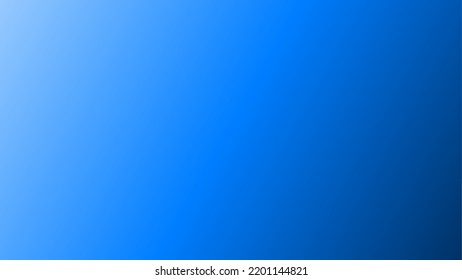 Blue gradient background wallpaper. Abstract smooth blur background illustration. Background for banner, template, graphic, poster or landing page