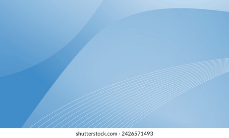 Blue gradient background wallpaper for backdrop or presentation