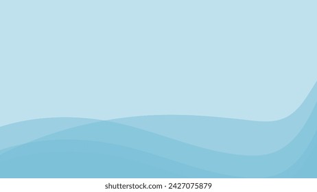 Blue gradient background wallpaper for backdrop or presentation