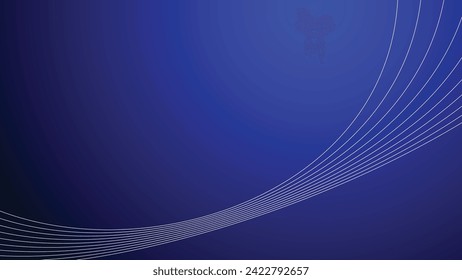 Blue gradient background wallpaper vector image for backdrop or presentation