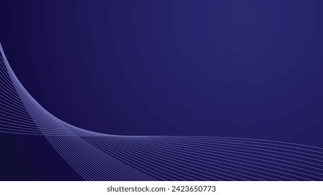 Blue gradient background wallpaper vector image for backdrop or presentation
