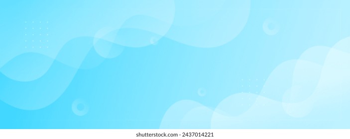 Fondo de pancarta de degradado azul, estilo de efecto de onda. degradado colorido, fondo abstracto, geométrico. Vector, eps10
