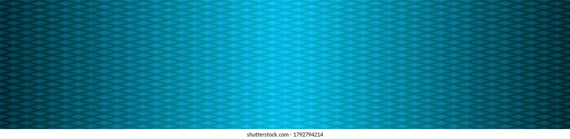 Banner de degradado azul. Fondo geométrico al estilo origami. Ilustración de rectángulos poligonales vectoriales azules. Fondo de mosaico de rhombus abstracto brillante para diseño, impresión, web. Patrón sin foco.