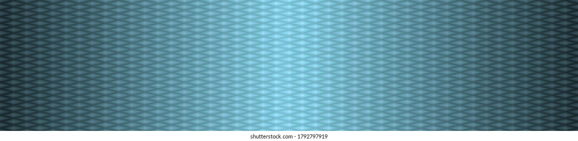 Blue gradient banner. Geometric background in origami style. Blue vector polygonal rectangles illustration. Bright abstract rhombus mosaic background for design, print, web. Seamless pattern.