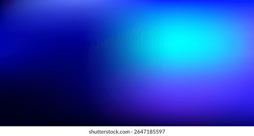 Blue gradient banner. Minimal blurry effect - abstract style design background. Vector EPS10. Perfect for modern projects, basktop wallpaper, backdrop, branding, artwork.