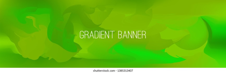 Blue gradient banner. Stylish presentation template. You can use it also as flyer, brochure, corporate report, marketing, advertising, annual report, banner or as simple banner for social networks.