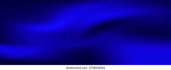 Blue gradient bg design. Cobalt background azul backdrop with abstract degrade color glow. Elegant horizontal ppt for premium corporate thumbnail. Indigo wave layout for silence and electric effect.