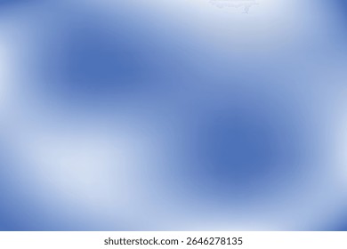 Blue Gradient Blur Background for Minimal Design and Modern Aesthetics. EPS vector illustration