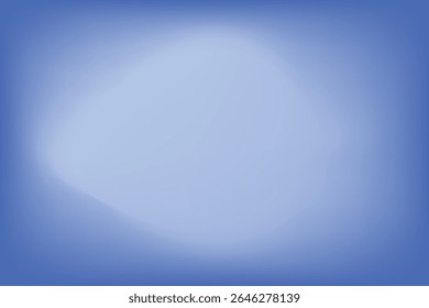 Blue Gradient Blur Background for Minimal Design and Modern Aesthetics. EPS vector illustration