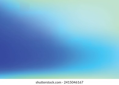 Blue gradient blurred background colored. Blue abstract gradient illustrator