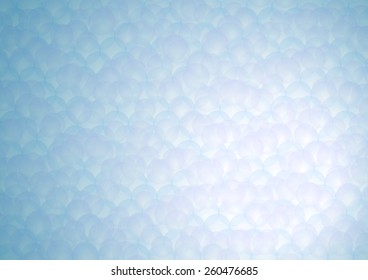 blue gradient bubble background