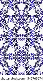 blue gradient color. Abstract floral seamless pattern. geometry design. raster copy. Texture for holiday cards, Valentines day, wedding invitations