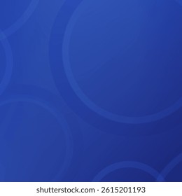 Blue gradient color geometric circle line abstract shape background. Wallpaper design