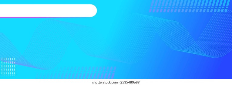 Fondo moderno de color degradado azul. Abstractas efecto simple de lujo delgado estilo de línea blanca se puede utilizar para tarjetas de visita de papel impreso archivo EPS10