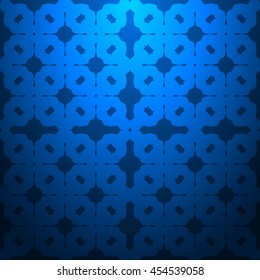 Blue gradient colors striped textured, abstract geometric pattern background