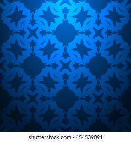 Blue gradient colors striped textured, abstract geometric pattern background