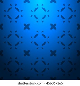 Blue gradient colors striped textured, abstract geometric pattern background