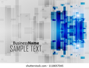 Blue gradient covers design background. Colorful shapes composition. Blue illustration future geometric patterns. Blue shiny hi-tech motion background. Geometric bright brochure design background