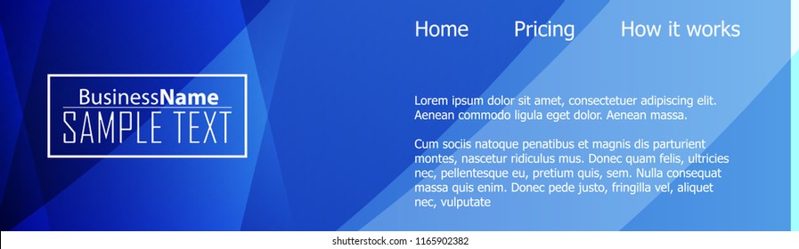 Blue gradient covers design background. Colorful shapes composition. Blue illustration future geometric patterns. Blue shiny hi-tech motion background. Geometric bright brochure design background