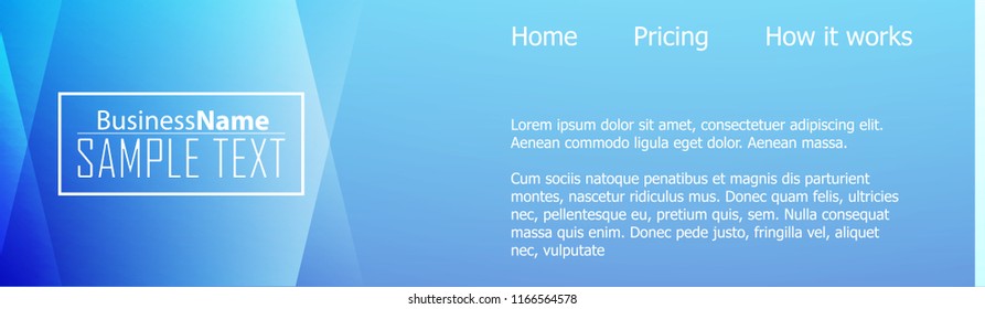 Blue gradient covers design background. Colorful shapes composition. Blue illustration future geometric patterns. Blue shiny hi-tech motion background. Geometric bright brochure design background