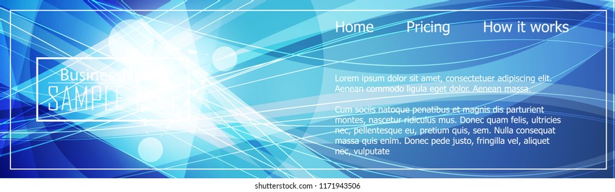 Blue gradient covers design background. Colorful shapes composition. Blue illustration future geometric patterns. Blue shiny hi-tech motion background. Geometric bright brochure design background