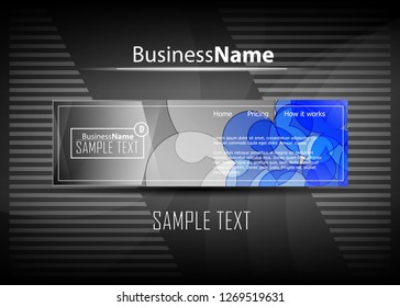 Blue gradient covers design background. Colorful shapes composition. Blue illustration future geometric patterns. Blue shiny hi-tech motion background. Geometric bright brochure design background