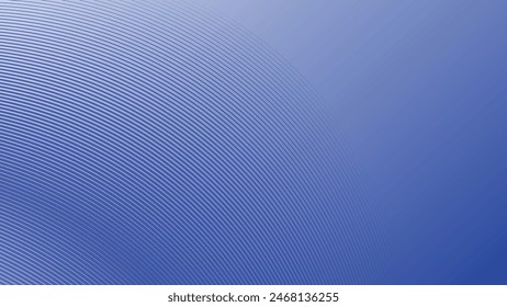 Degradado azul con fondo de línea de curva para fondo o presentación