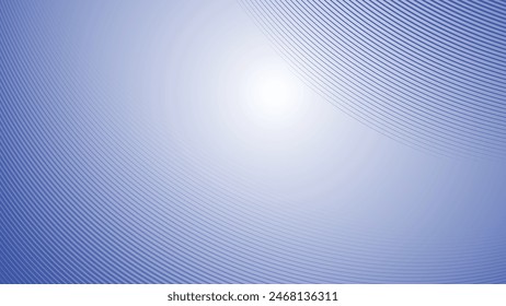 Blue gradient with curve line background for backdrop or presentation