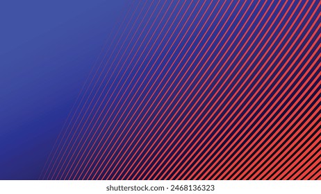 Blue gradient with curve line background for backdrop or presentation