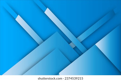 fondo de fondo de fondo de fondo de fondo de diseño de degradado azul arte geométrico único