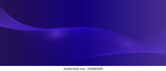 blue gradient flowing wavy lines light.