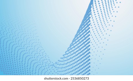 Abstrakter Hintergrund mit blauem Farbverlauf für Hintergrund oder Präsentation